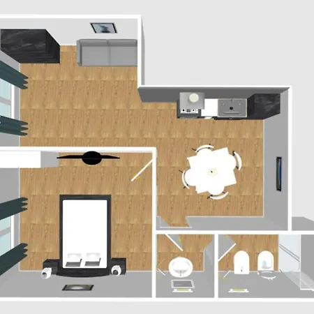 Apartman Hermoso Housing Tortona