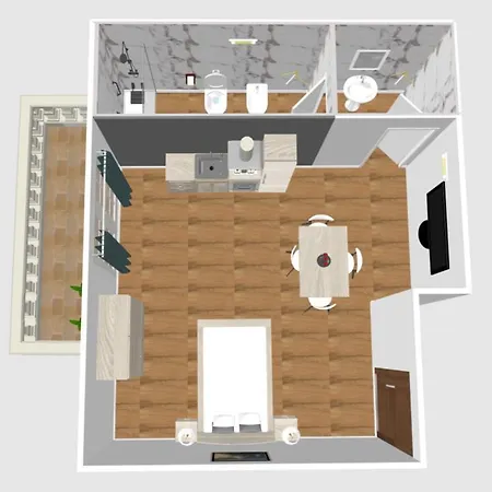 Lägenhet Hermoso Housing *